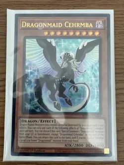 Yu-gi-oh DragonMaid Cehrmba BLMM-EN048 Rare 1st Edition NM Card - Image 2