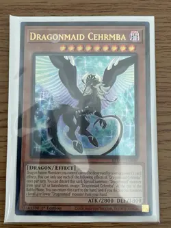Yu-gi-oh DragonMaid Cehrmba BLMM-EN048 Rare 1st Edition NM Card - Image 4