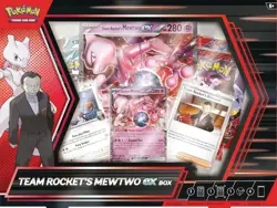 Pokemon Destined Rivals Team Rocket’s Mewtwo Ex Box Brand New Sealed NEW - Image 1
