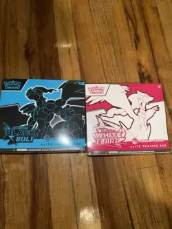 Pokemon Center Black Bolt and White Flare ETB Set (FactorySealed/ Ready To Ship) - Image 1