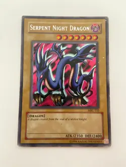 Yugioh Serpent Night Dragon MRL-103 Secret Rare Original Print HP - Image 1