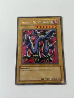 Yugioh Serpent Night Dragon MRL-103 Secret Rare Original Print HP - Image 1