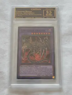 Yugioh! Cyberdark Dragon - SGX1-ENG23 - Common - 1st Edition Gem Mint 9.5 Crown - Image 1