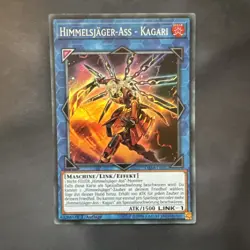 German Yugioh Sky Striker Ace - Kagari DASA-DE027 Super 1st Edition Nm - Image 1