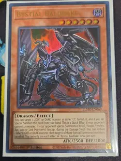 Yugioh Bystial Baldrake BLMR-EN069 Ultra Rare 1st Ed NM - Image 1