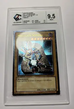 YuGiOh - MAGICIEN SOMBRE - YSYR-FR001 - 1ere Edition Ultimate - GRADEE 9.5 MINT - Image 2