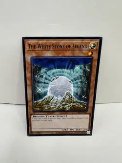 Yugioh! The White Stone of Legend SDWD-EN011 Blue-Eyes White Destiny Common NM - Image 1