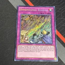 Yugioh! Dimensional Barrier - MP17-EN163 - Secret Rare - 1st Edition - Image 2