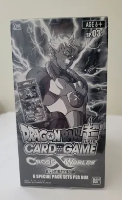 Dragon Ball Super Card Game CROSS WORLDS Special Pack Set - 4 Packs + Ltd Promo - Image 5
