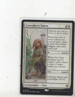 Caretakers Talent 0006 Bloomburrow MTG Magic Card x1 1x Single LP - Image 1