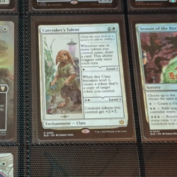 Caretakers Talent 0006 Bloomburrow MTG Magic Card x1 1x Single LP - Image 1