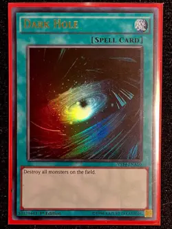 Dark Hole Ultra Rare 1st Edition Mint Yu-Gi-Oh! Card [YS14-ENA10] - Image 1