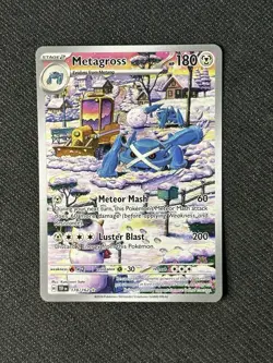 NM Metagross 178/162 Temporal Forces Illustration Rare Holo Pokemon Card - Image 1