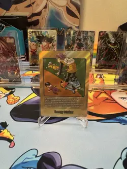 Bulma E-56 Gold Energy Marker Dragon Ball Manga Booster Card Fusion World - Image 1