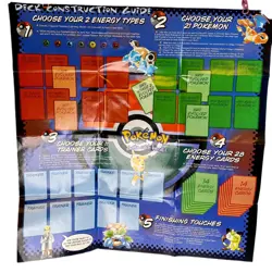 Pokemon Trading Card Game Trainer Video VHS Sealed+ With Deck Construction Guide - Image 2