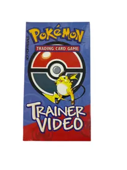 Pokemon Trading Card Game Trainer Video VHS Sealed+ With Deck Construction Guide - Image 4