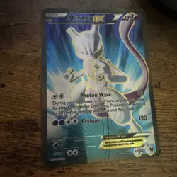 Mewtwo EX 062/059 Blue Shock 2015 SR 1st Edition Full Art Japanese Pokemon Card - Image 1
