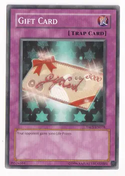 Gift Card Unlimited YuGiOh Tactical Evolution #TAEV-EN078 2007 - Image 1