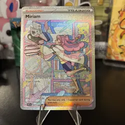 Miriam 251/198 Pokemon TCG Scarlet & Violet Card Special Illustration Rare - Image 5