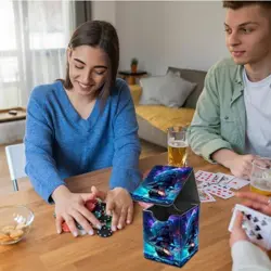 Card Deck Box for Trading Cards, MTG Commander Deck Box Fits 100+ Pirate Ship - Image 5