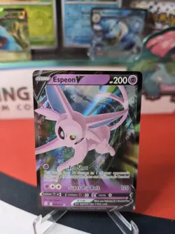 Espeon V - 064/203 - Pokemon Evolving Skies Sword & Shield Ultra Rare Card NM - Image 1