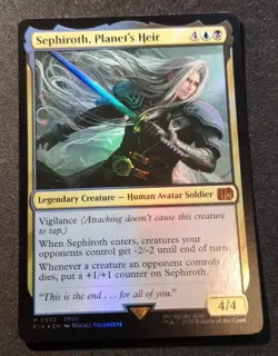 Sephiroth, Planet's Heir - Foil - FIN - MTG - EN - NM - 0553 - Image 1