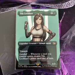 Tifa Lockhart (Borderless) FINAL FANTASY Rare NM MTG FIN 0391 - Image 1