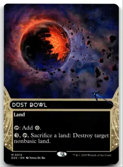 #12 Dust Bowl NM Borderless 2025 MTG Edge of Eternities M - Image 1