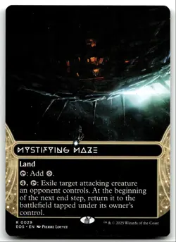 #29 Mystifying Maze NM Borderless 2025 MTG Edge of Eternities R - Image 1