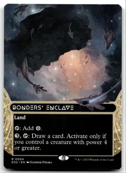 #4 Bonders' Enclave NM Borderless 2025 MTG Edge of Eternities R - Image 1