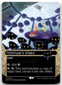 #44 Thespian's Stage NM Borderless 2025 MTG Edge of Eternities R - Image 1