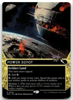 #34 Power Depot NM Borderless 2025 MTG Edge of Eternities R - Image 1