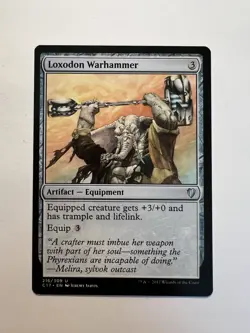 Loxodon Warhammer - MTG Commander 2017 - NM - Image 1