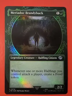 MTG, MAGIC: MARIADOC BRANDYBUCK, LTR, SHOWCASE FOIL, UNPLAYED, UNCOMMON #0314 - Image 1