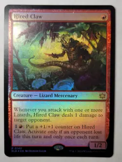 Hired Claw -Foil- BLOOMBURROW Rare BLB 140 mtg NM/M - Image 1