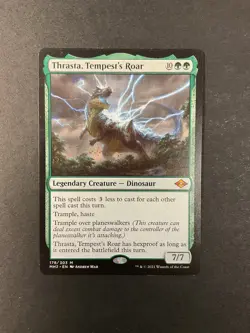 Thrasta, Tempest's Roar - Modern Horizon 2 - MTG - MAGIC THE GATHERING - Image 1