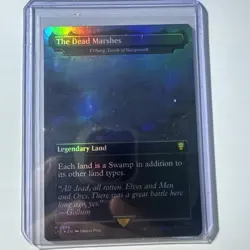 MTG The Dead Marshes 0375 Mythic Rare Foil Borderless - Image 1