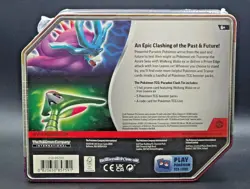Pokemon 2024 Paradox Clash Collectors Tin - WALKING WAKE EX [1 promo & 5 Packs] - Image 2