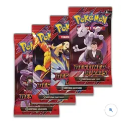 Pokemon Destined Rivals Booster Packs (x4) - All Arts - New & Sealed✅ - Image 1