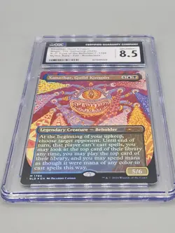 MTG Xanathar Guild Kingpin Borderless SLD Dungeons & Dragons Magic CGC 8.5 NM - Image 5
