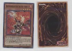Super Rare - Brotherhood of the Fire Fist Gorilla 1st Ed. YuGiOh s Gadgets xr1 - Image 3