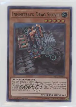 Infinitrack Drag Shovel 1st Ed. YuGiOh The Infinity Chasers #INCH-EN004 07pa - Image 1