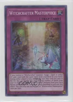 Witchcrafter Masterpiece 1st Ed. YuGiOh The Infinity Chasers #INCH-EN026 07pa - Image 1