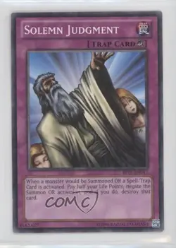 Solemn Judgment Unlimited YuGiOh Battle Pack: Epic Dawn #BP01-EN047 07pa - Image 1