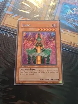 YuGiOh Jinzo PSV-000 1st Edition Secret Rare - Image 1