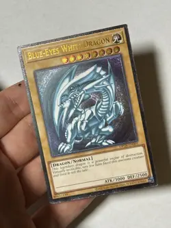 YUGIOH Blue-Eyes White Dragon OP28-EN001 Ultimate Rare NM #9 - Image 3