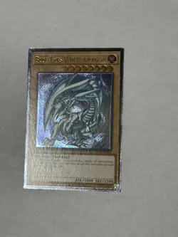 YUGIOH Blue-Eyes White Dragon OP28-EN001 Ultimate Rare NM #5 - Image 1
