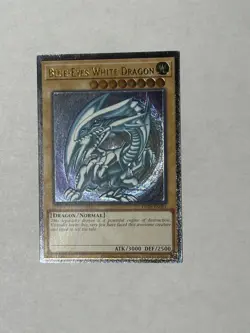 YUGIOH Blue-Eyes White Dragon OP28-EN001 Ultimate Rare NM #4 - Image 1