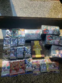 Yugioh Booster Pack and Box and Tin Sealed Bundle - Image 3