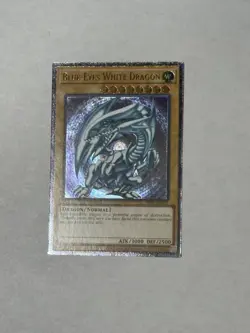 YUGIOH Blue-Eyes White Dragon OP28-EN001 Ultimate Rare NM #3 - Image 1